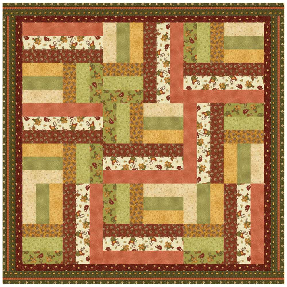 Benartex - Chicken Strips Pattern - FREE download