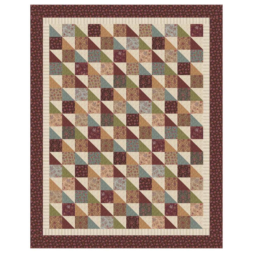 Benartex - Canonbury Square Quilt Pattern - FREE download