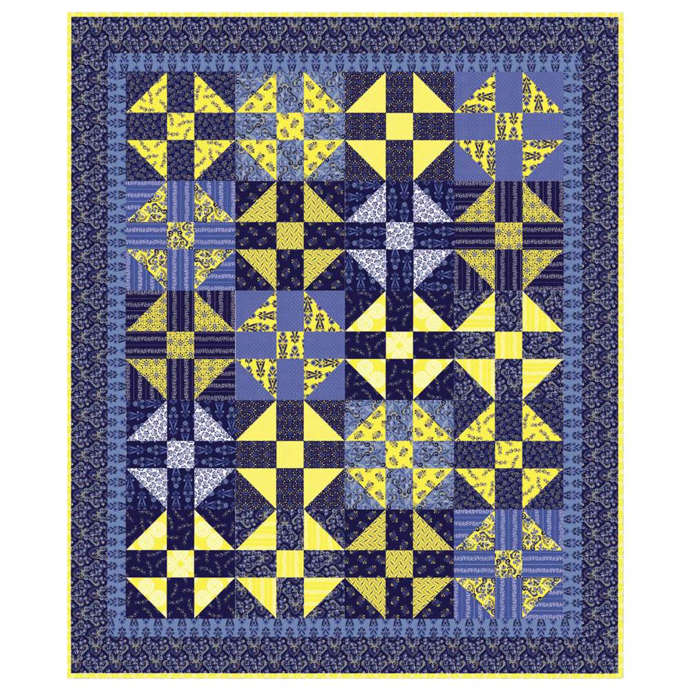 Benartex - Baroque Garden Quilt Pattern - FREE download