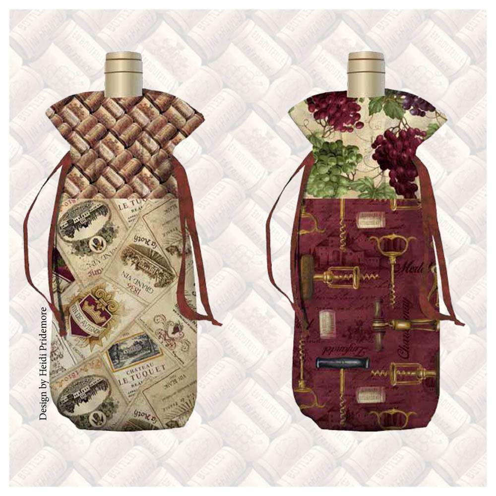 Blank Quilting - Vineyard Valley Wine_Bag pattern - FREE download