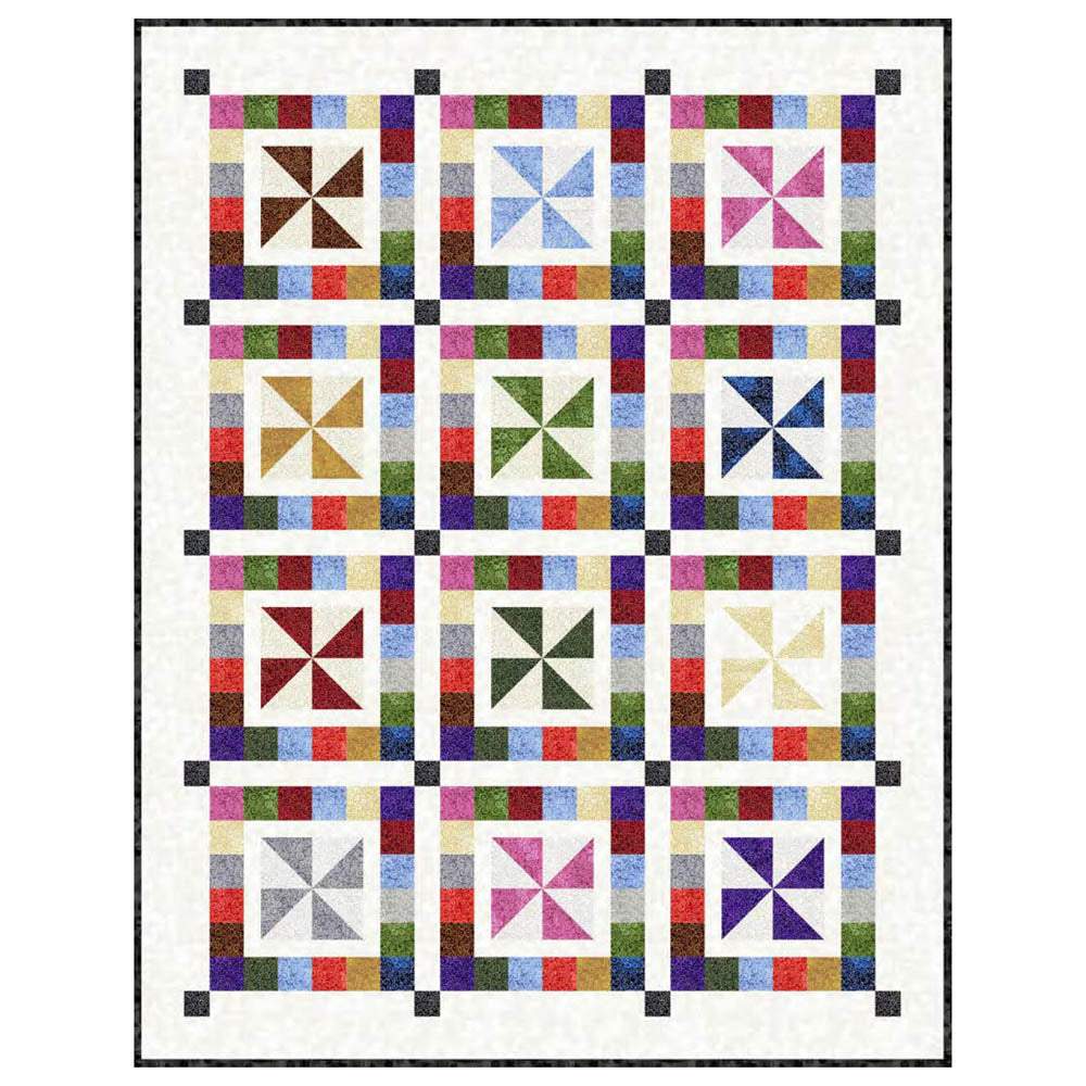 Blank Quilting - Spirals Quilt#1 pattern - FREE download