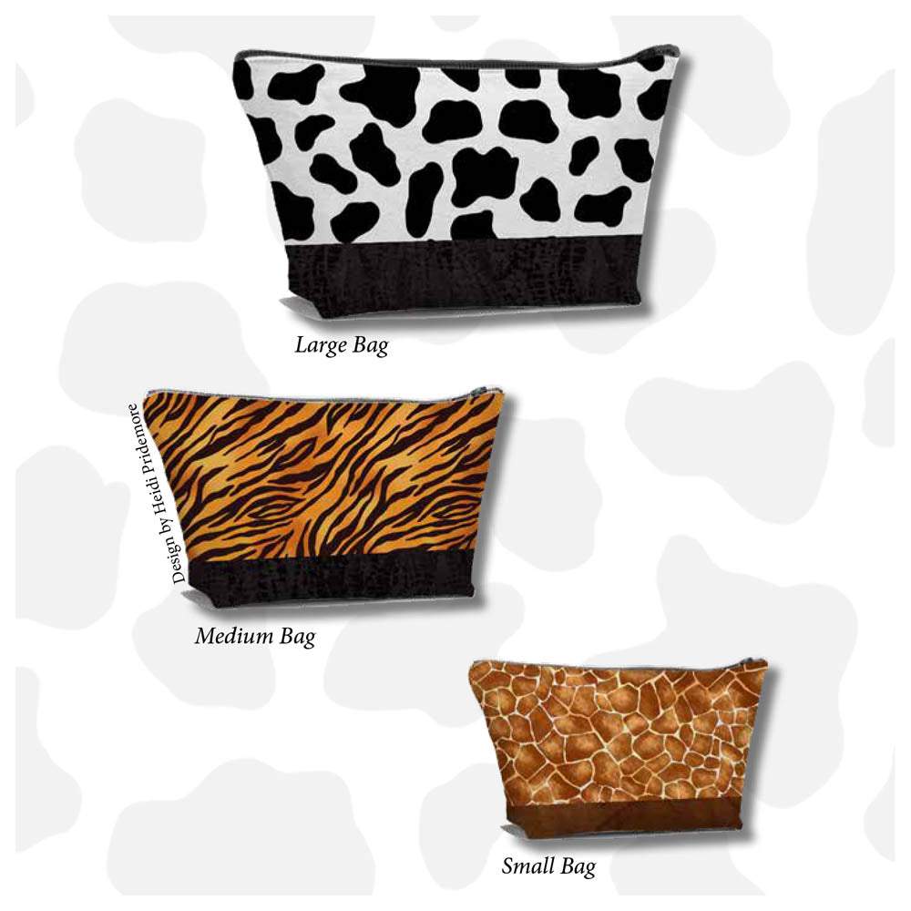 Blank Quilting - Skin Deep MakeUp Bags pattern - FREE download