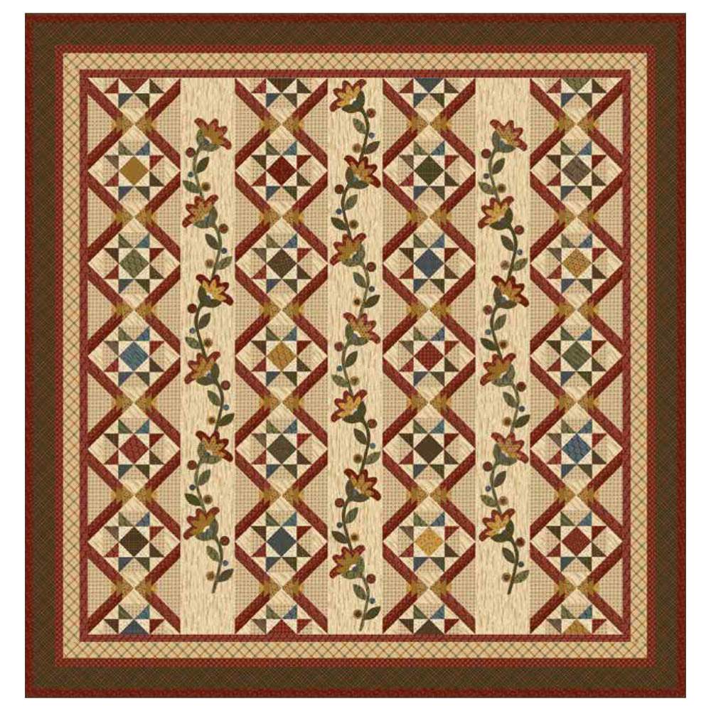 Blank Quilting - Rustic Homestead Quilt#1 - FREE download