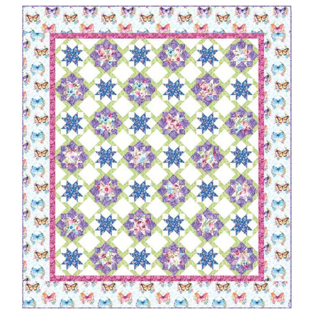 Blank Quilting - Papillon Parade Quilt #2 pattern - FREE download