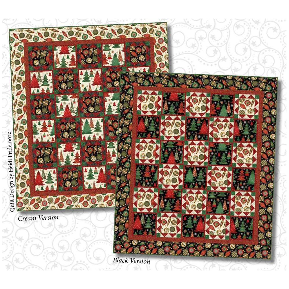 Blank Quilting - Elegant Christmas Quilt#1_pattern - FREE download