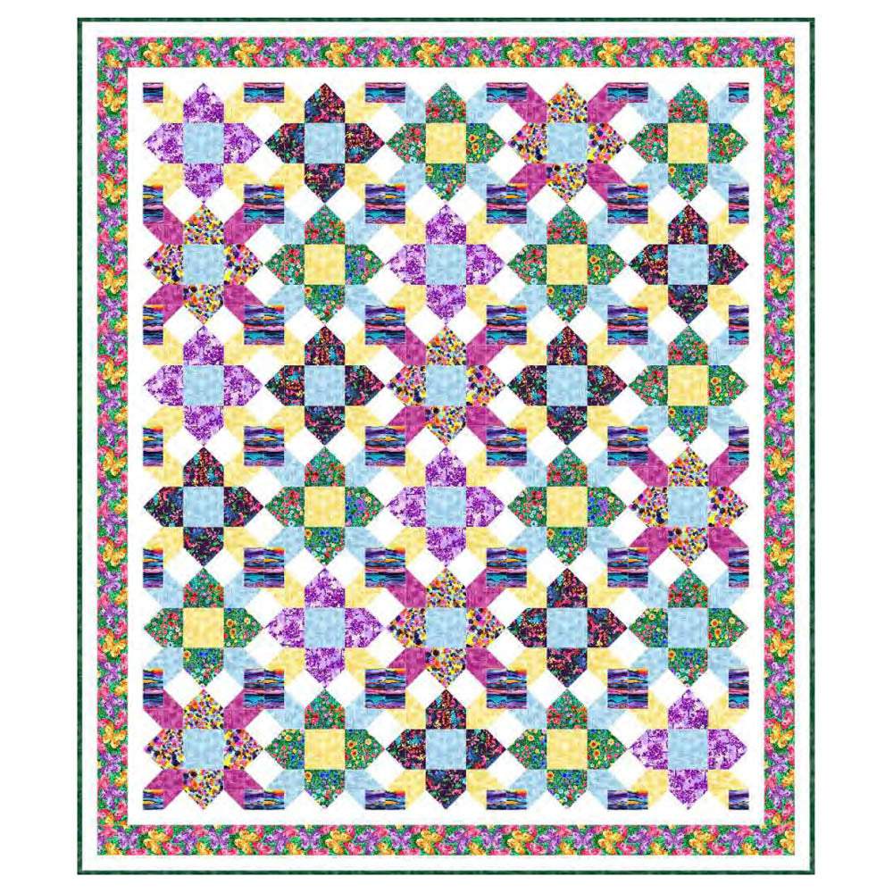 Blank Quilting - Chromaview Quilt#2 pattern - FREE download