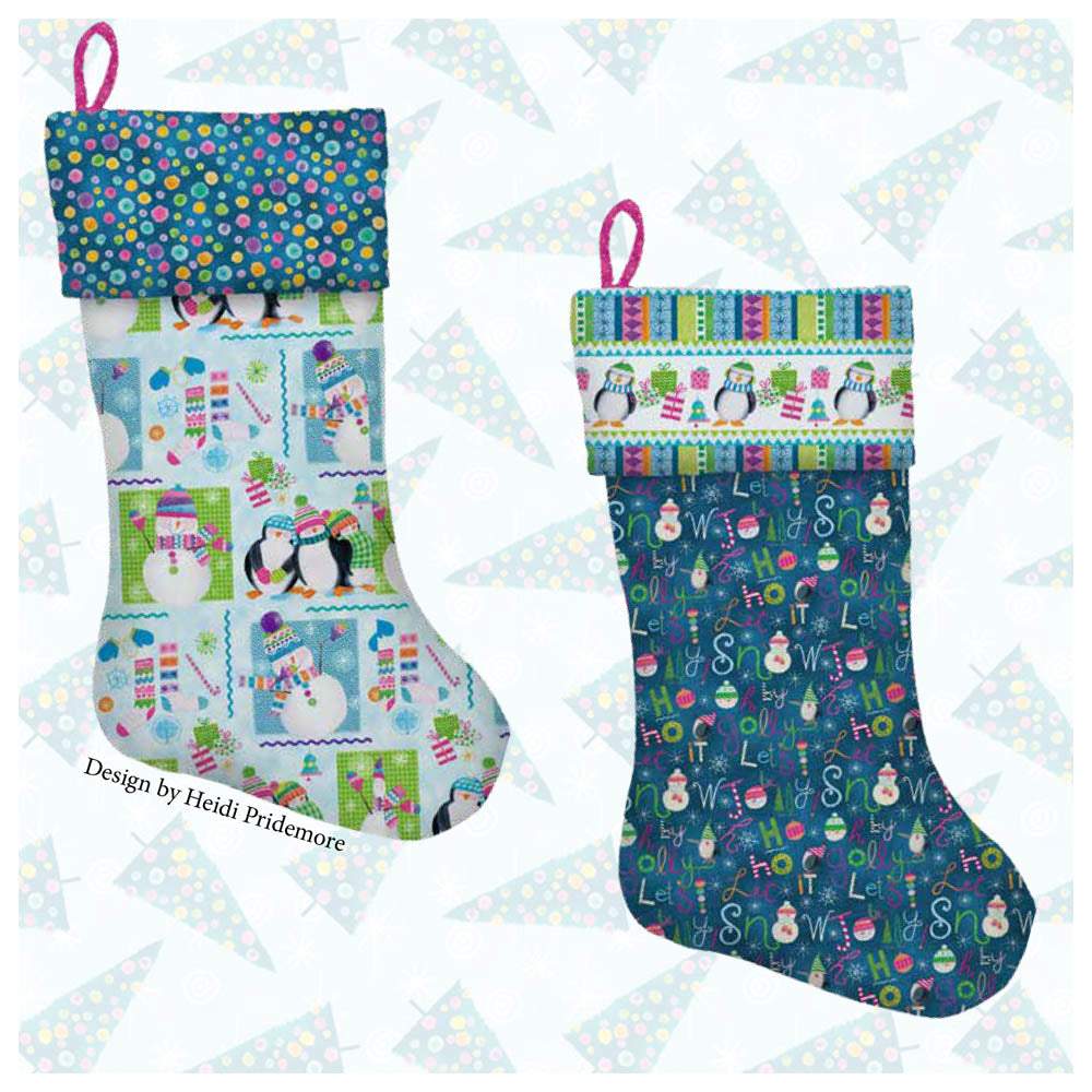 Blank Quilting - By Golly Lets Be Jolly Stockings pattern - FREE download