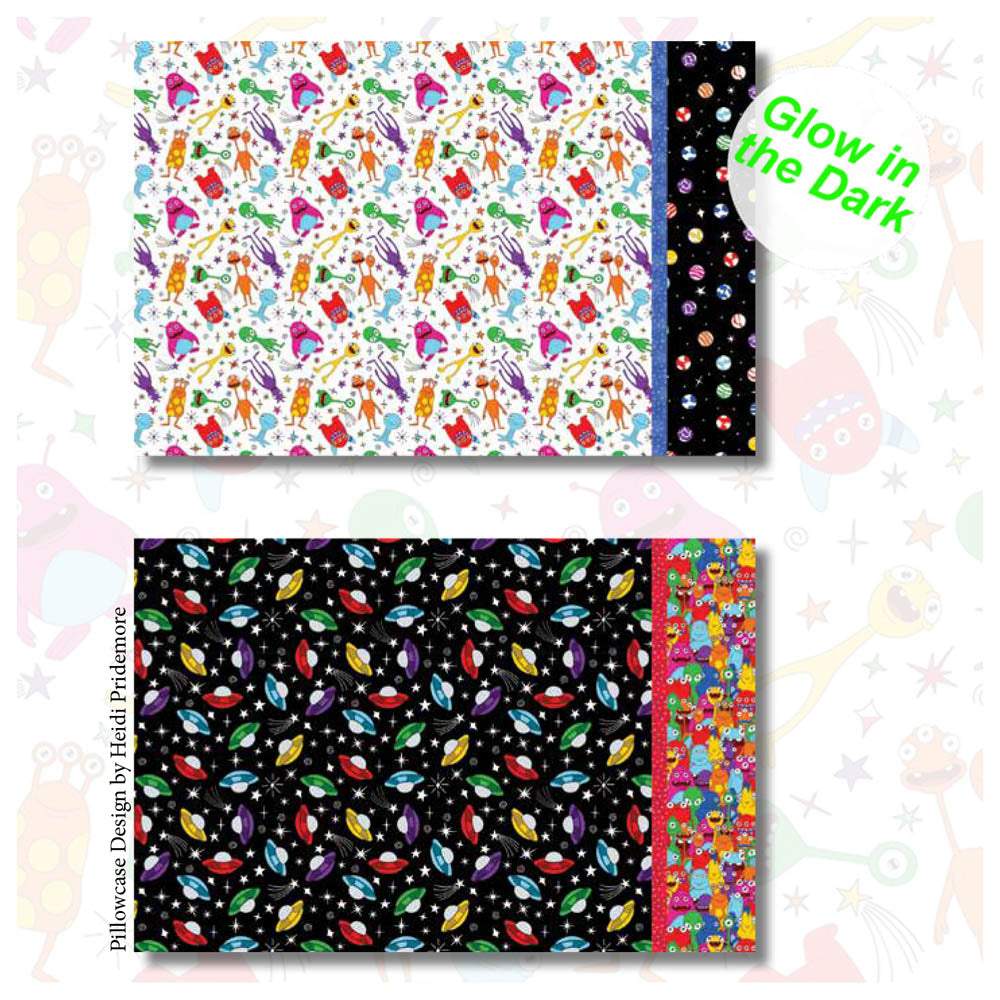 Blank Quilting - Amazing Aliens Pillowcases pattern - FREE download