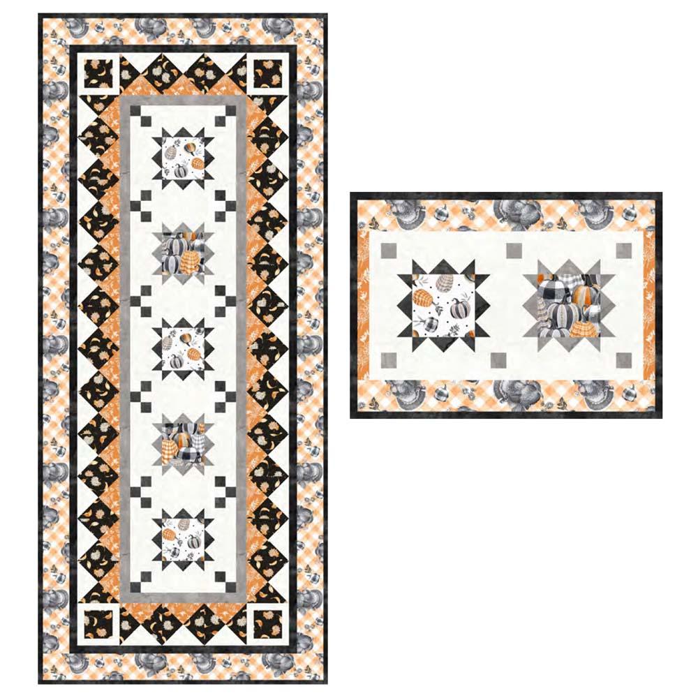 Blank Quilting - Harvest Classic Table Set Pattern - FREE download