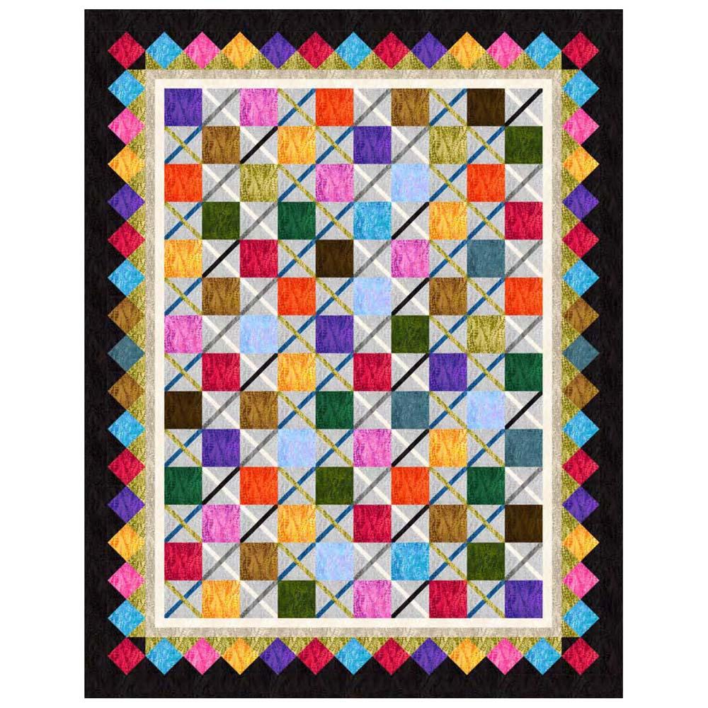 Blank Quilting - Chameleon Quilt 1 Pattern - FREE download