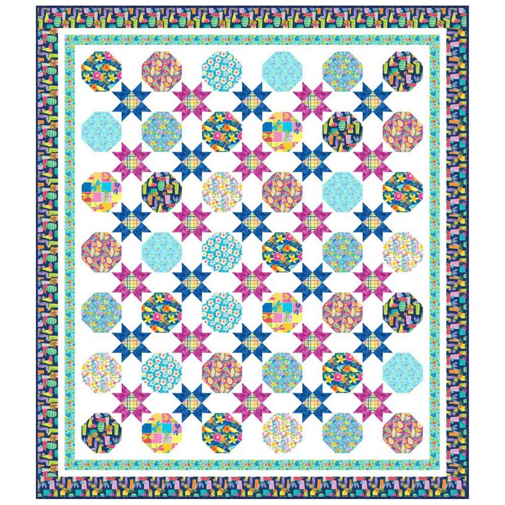 Blank Quilting - Bloom Bouquet II Quilt 2 Pattern - FREE download