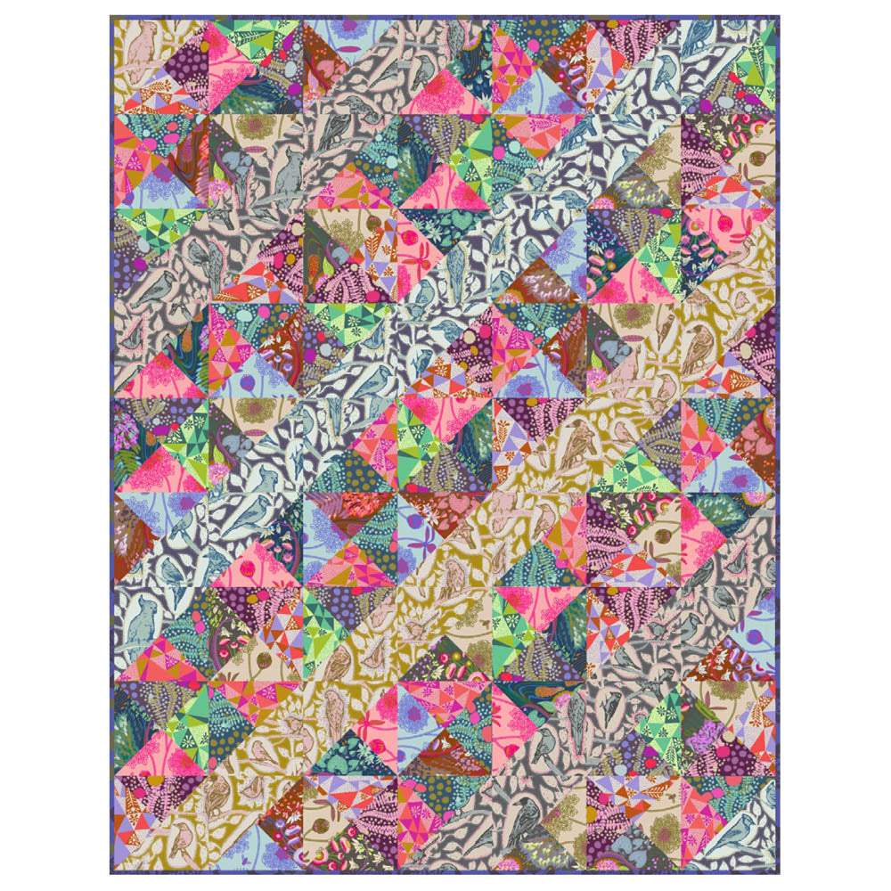 FreeSpirit - Perched Quilt pattern - FREE download