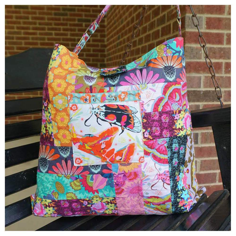 FreeSpirit - Hindsight Patchwork Carryall Bag pattern - FREE download