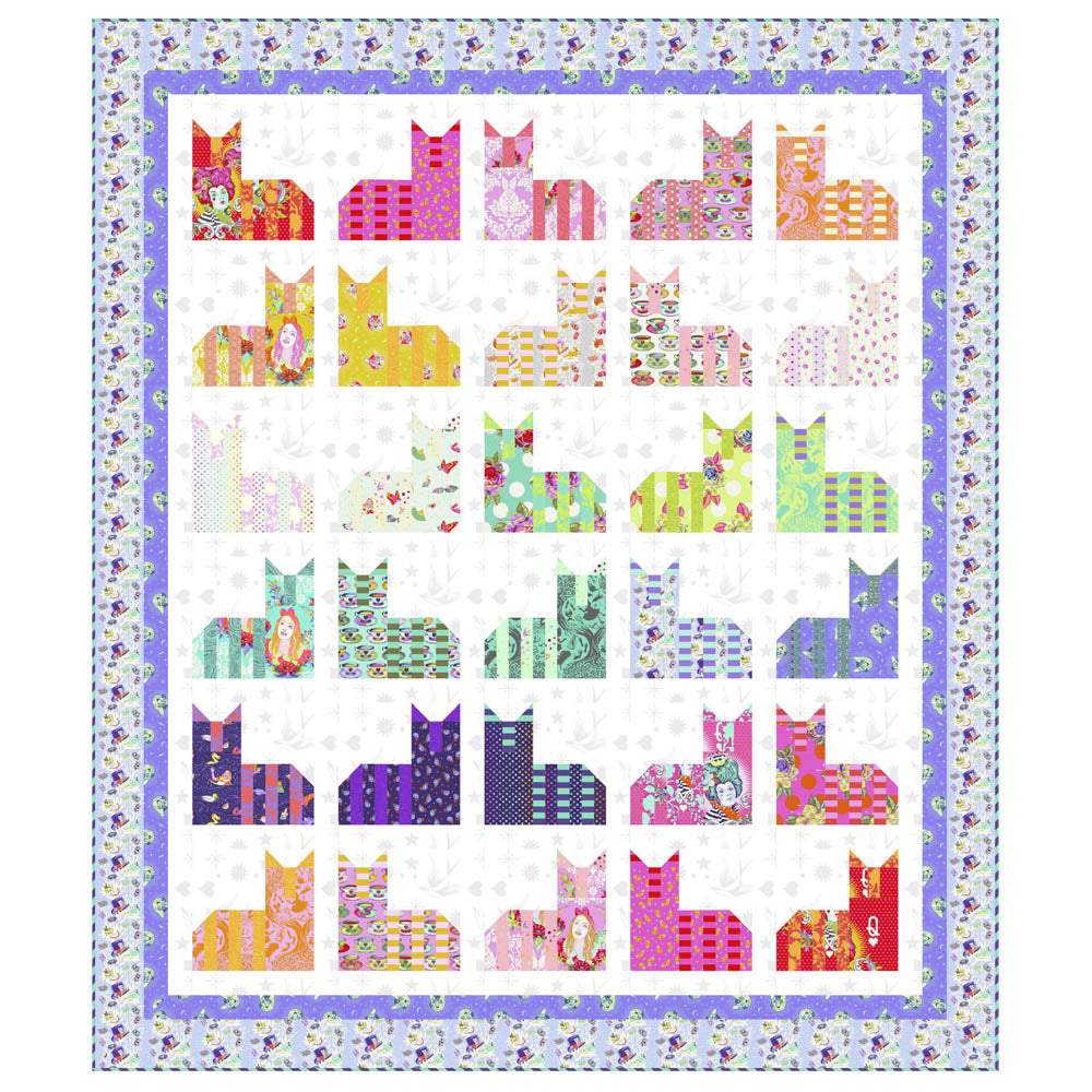 FreeSpirit - Cheshire Cats Flake Quilt pattern - FREE download
