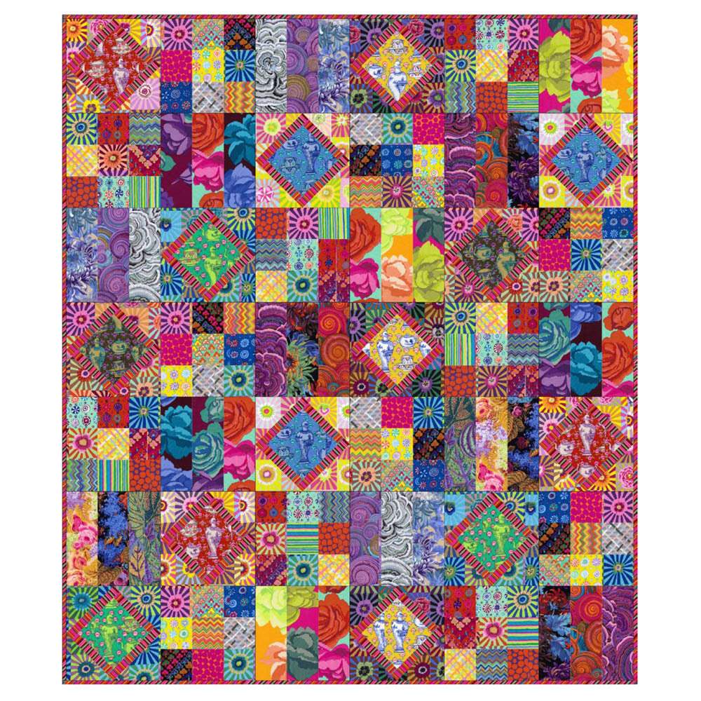 FreeSpirit - Carnival of Color Quilt pattern - FREE download