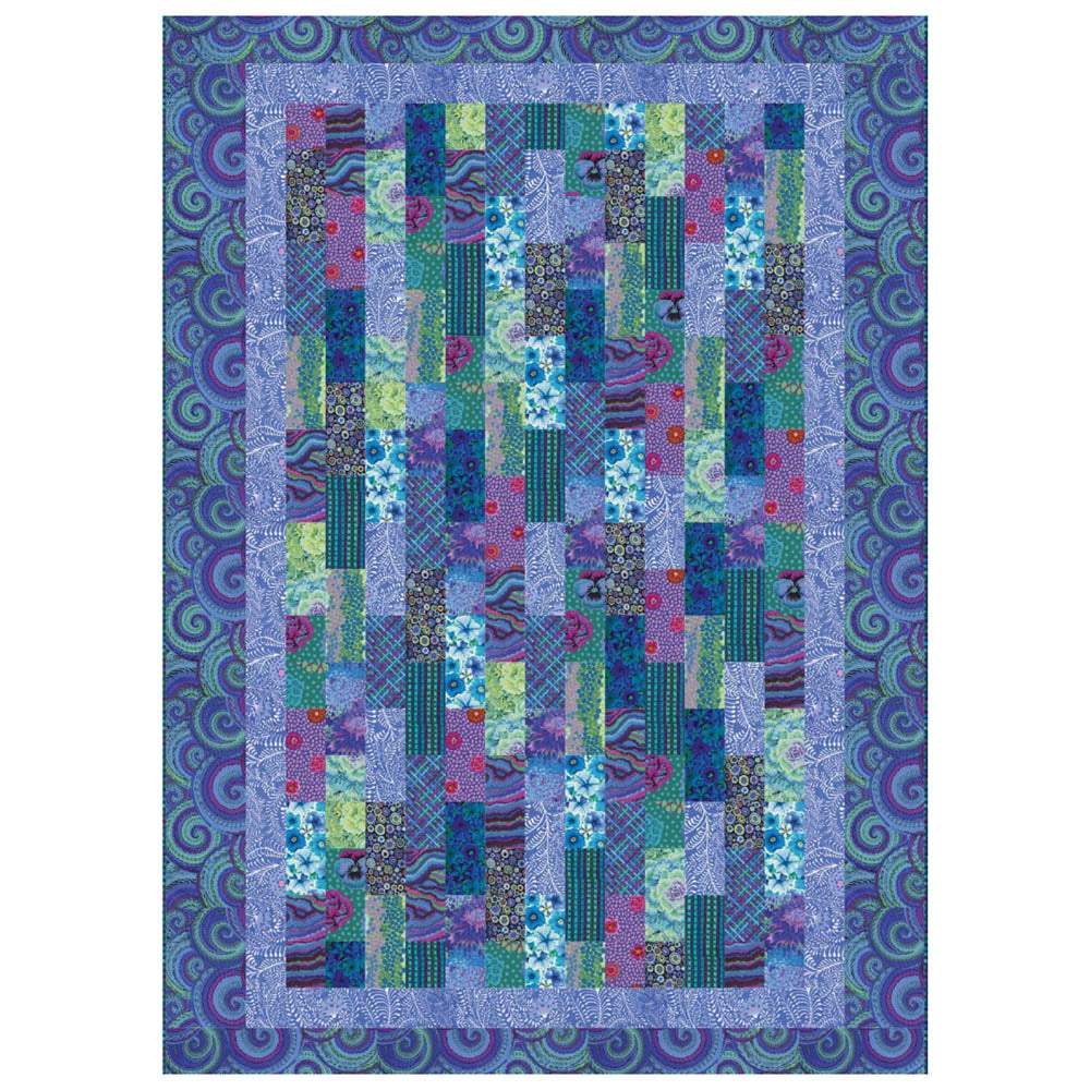 FreeSpirit - Blue Bricks Quilt pattern - FREE download