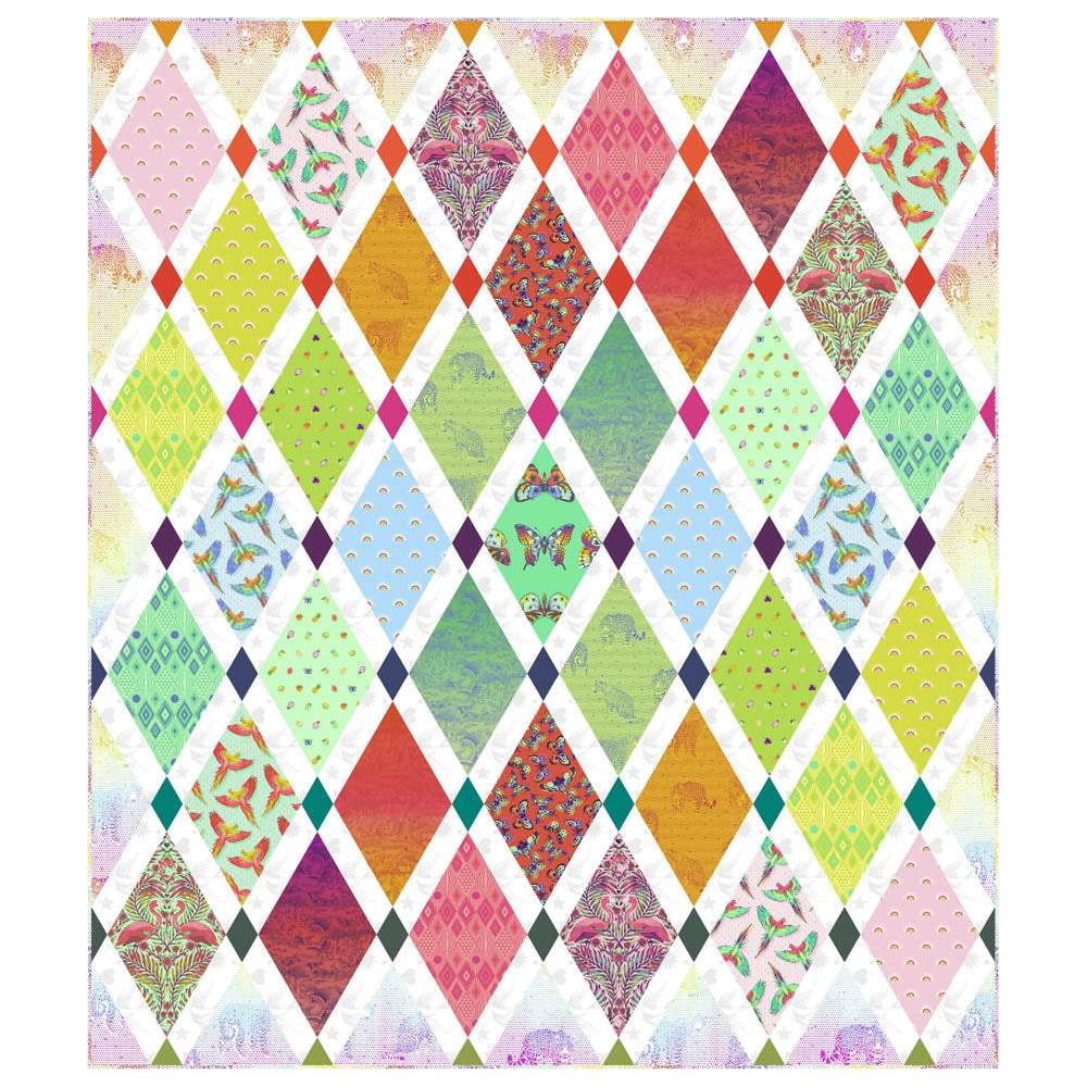 FreeSpirit - Tumble Quilt Pattern - FREE download