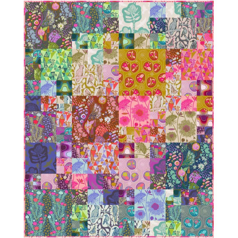 FreeSpirit - Rainbow Blur Quilt Pattern - FREE download