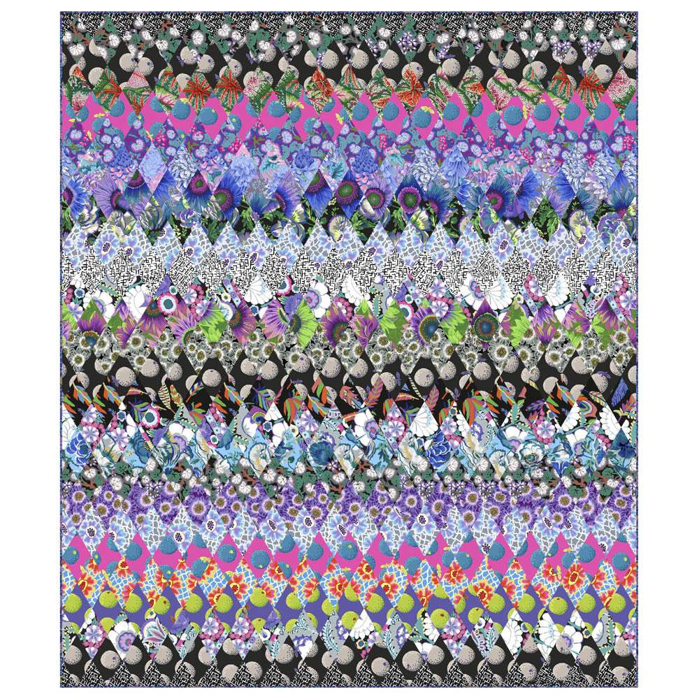 FreeSpirit - Contrast Diamonds Quilt Pattern - FREE download