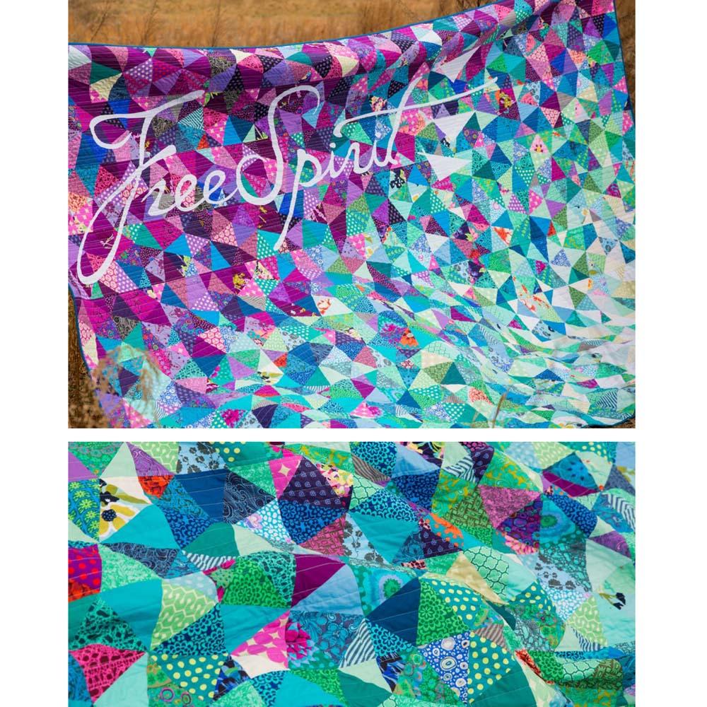 FreeSpirit - Blown Away Quilt Pattern - FREE download