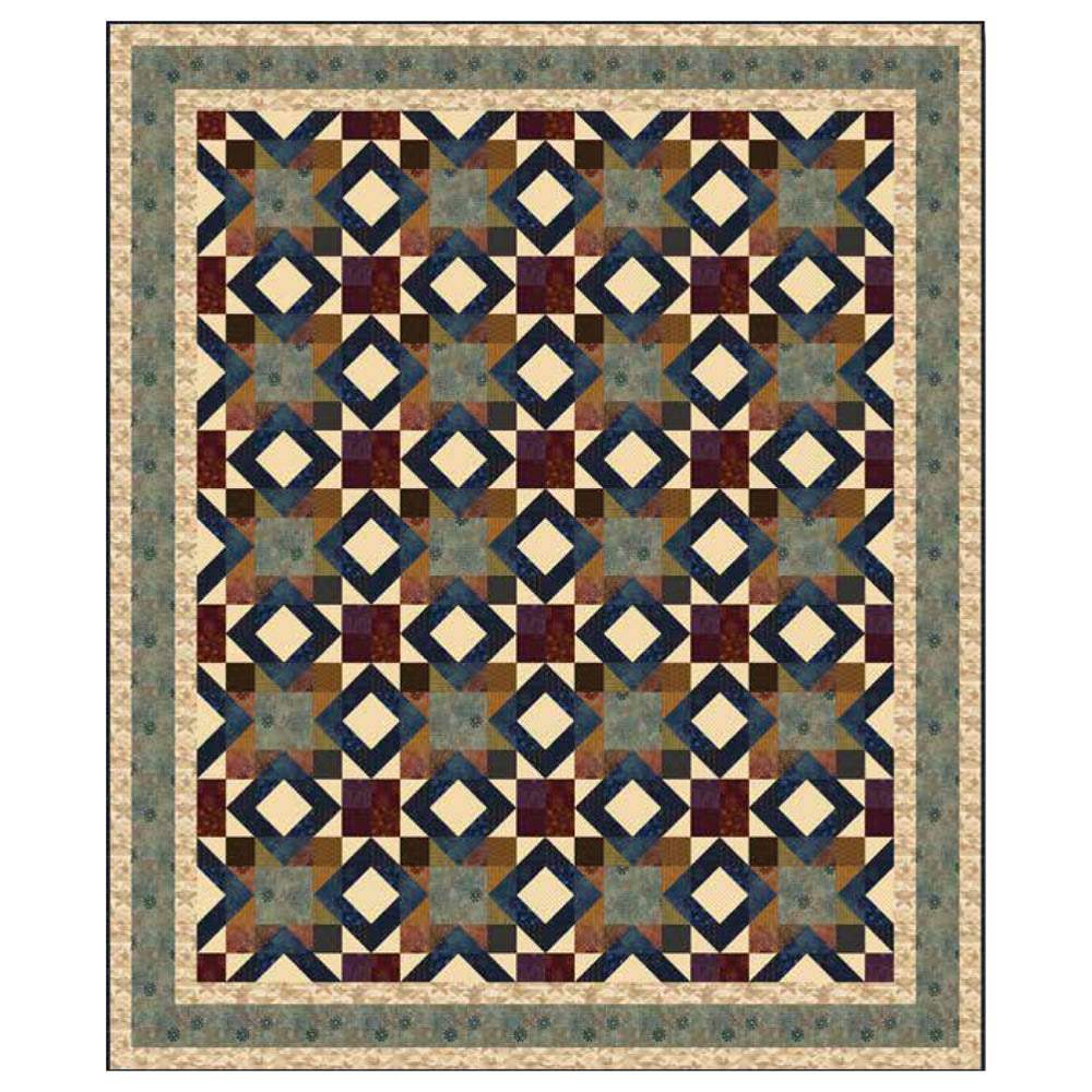 Henry Glass - Scrap Happy Quilt#1 pattern - FREE download
