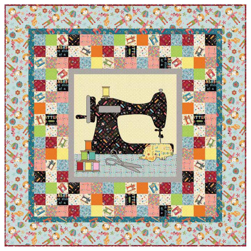 Henry Glass - One Stitch at a Time Quilt#2 pattern - FREE download