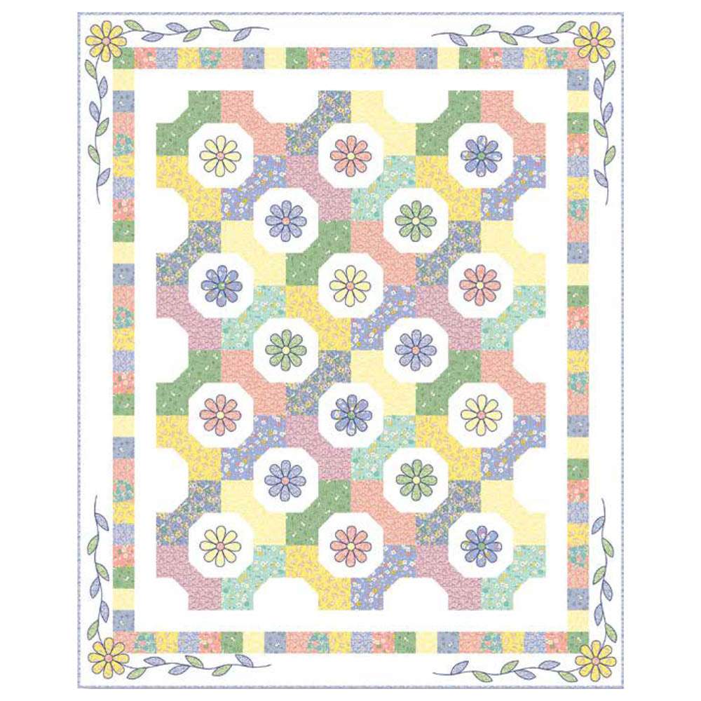 Henry Glass - Nana Mae II Quilt#1 pattern - FREE download