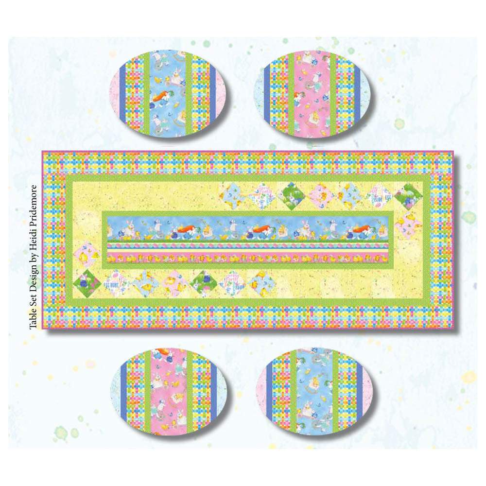 Henry Glass - Easter Parade Table Set pattern - FREE download