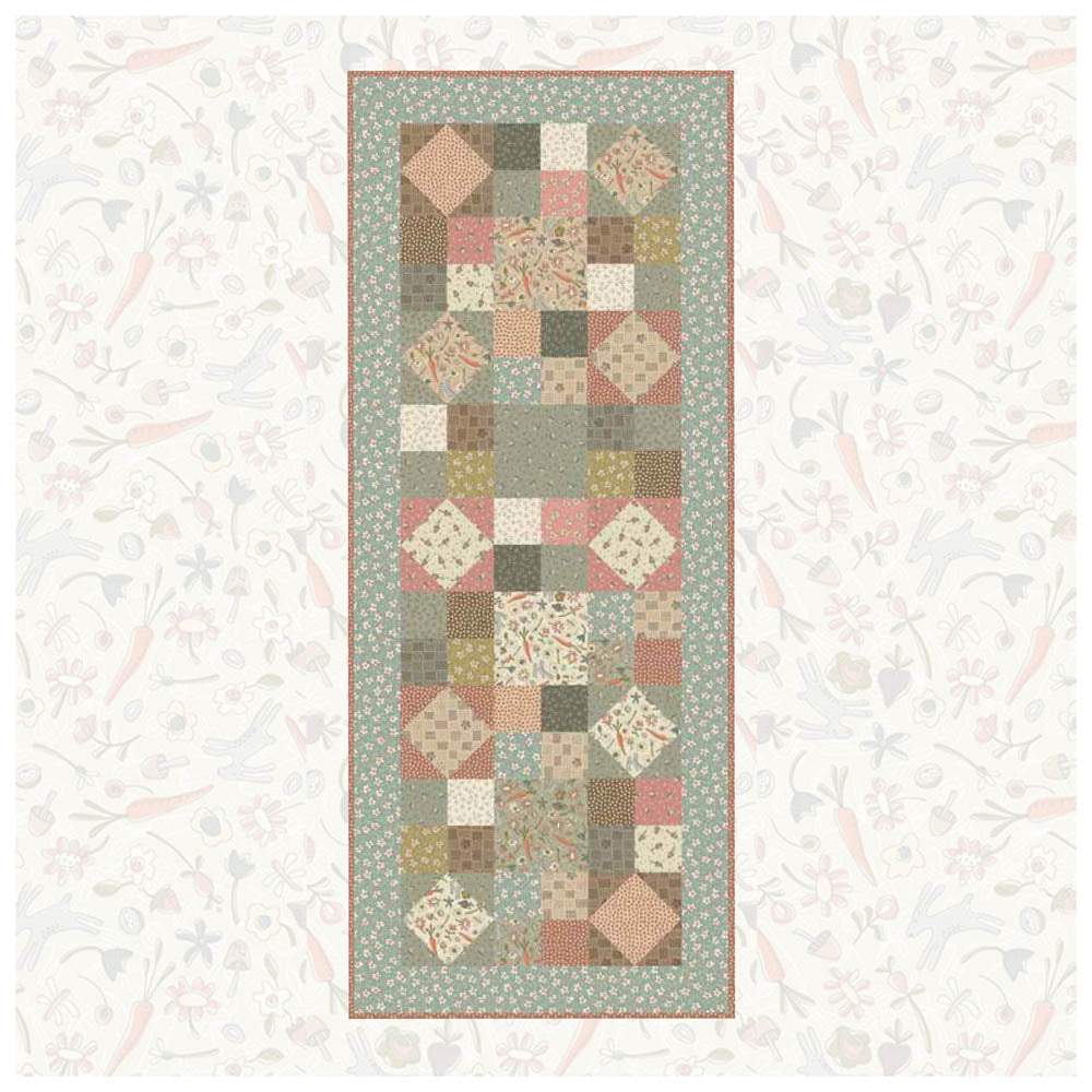 Henry Glass - Down by the Veggie Patch Quilt#3 pattern - FREE download