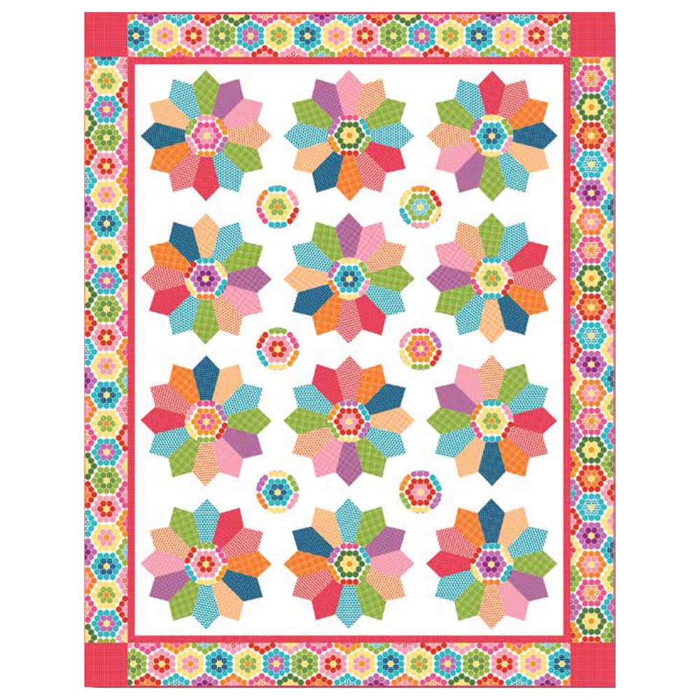 Henry Glass - Cutie Tootie Boho Grandma Quilt#2 pattern - FREE download