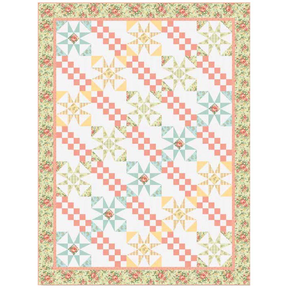 Henry Glass - Spiced Garden Quilt 1 Pattern - FREE download
