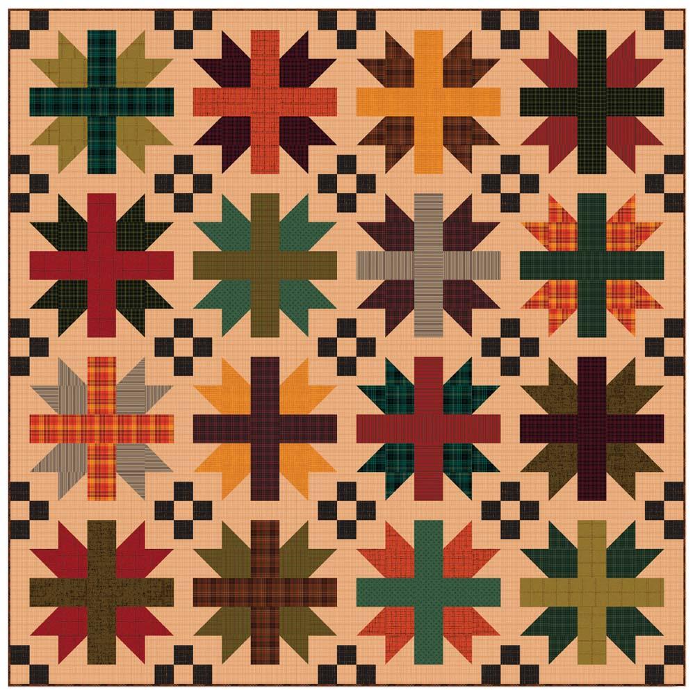 Henry Glass - Scrappenstance Morning Quilt Pattern - FREE download