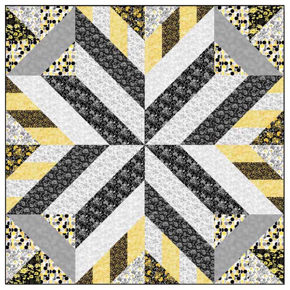 Henry Glass - Misty Morning Quilt 1 Pattern - FREE download
