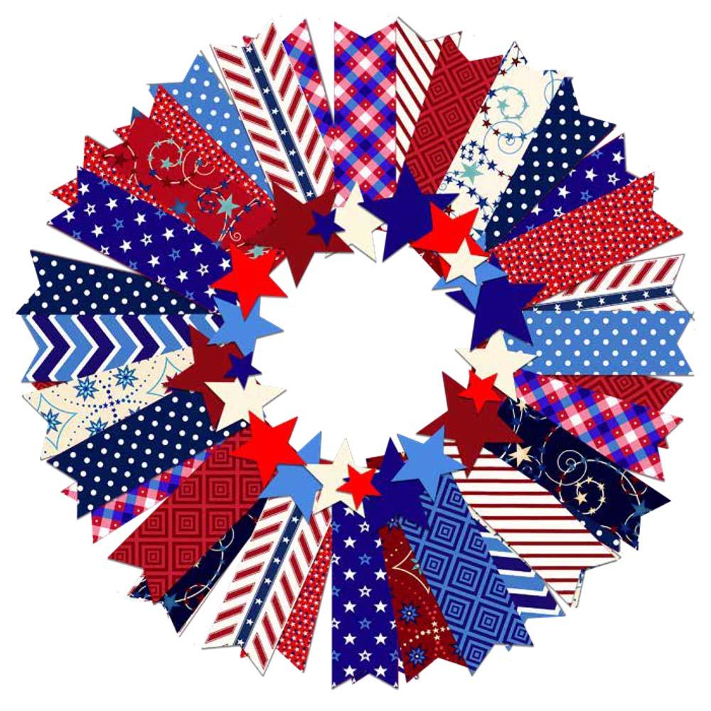 Henry Glass - Land That I Love Wreath Pattern - FREE download