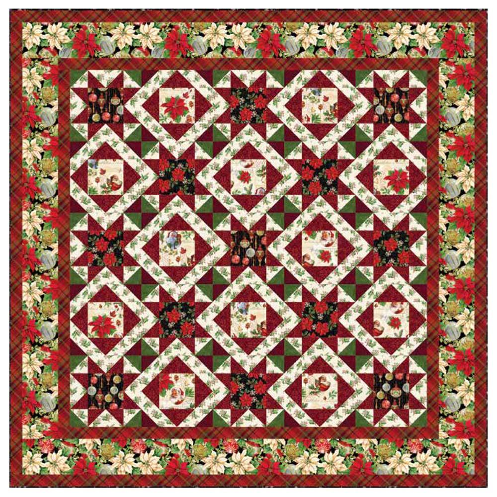 Henry Glass - Christmas Legend II Quilt 2 Pattern - FREE download