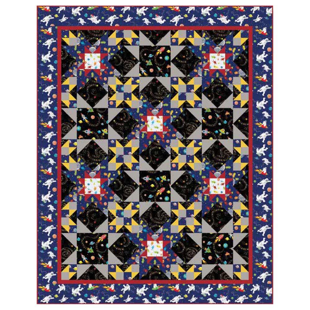 Henry Glass - Blast Off into Space Quilt 2 Pattern - FREE download
