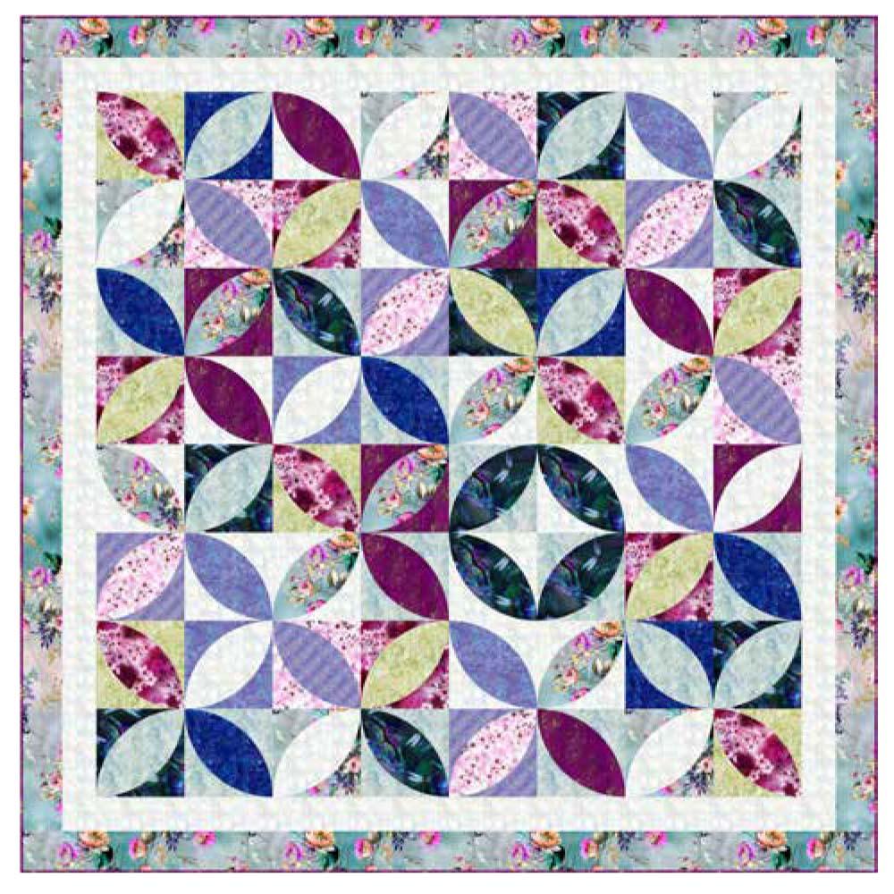 Hoffman Fabrics - Dragonfly Embrace Pattern - FREE download