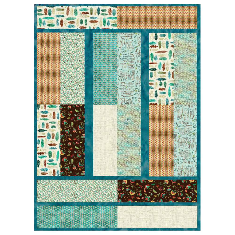 Hoffman Fabrics - Slice and Sew pattern - FREE download