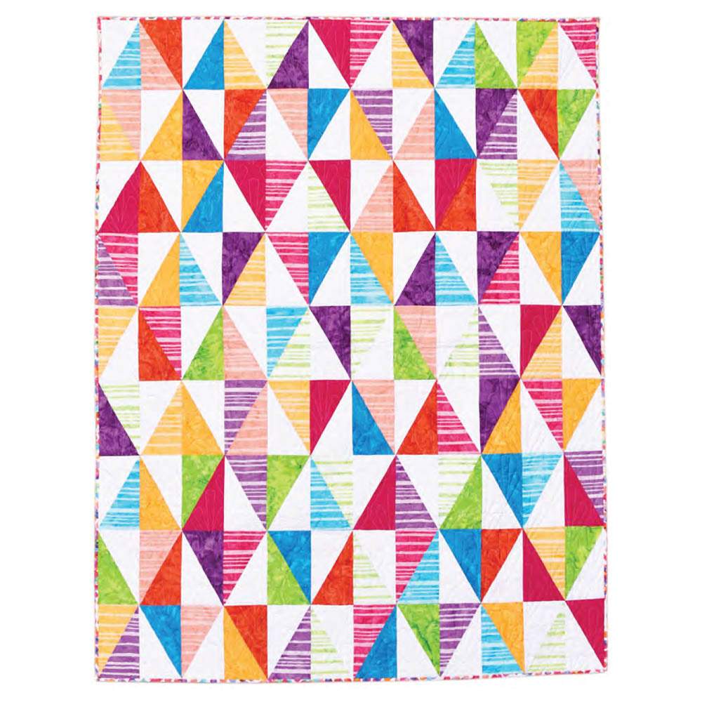 Hoffman Fabrics - Pixie Sticks Quilt pattern - FREE download