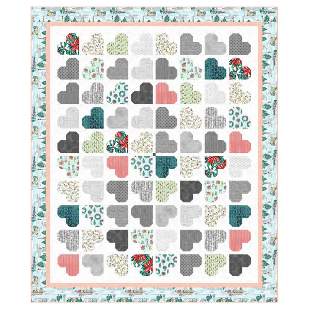 Hoffman Fabrics - I Heart Paris Quilt pattern - FREE download