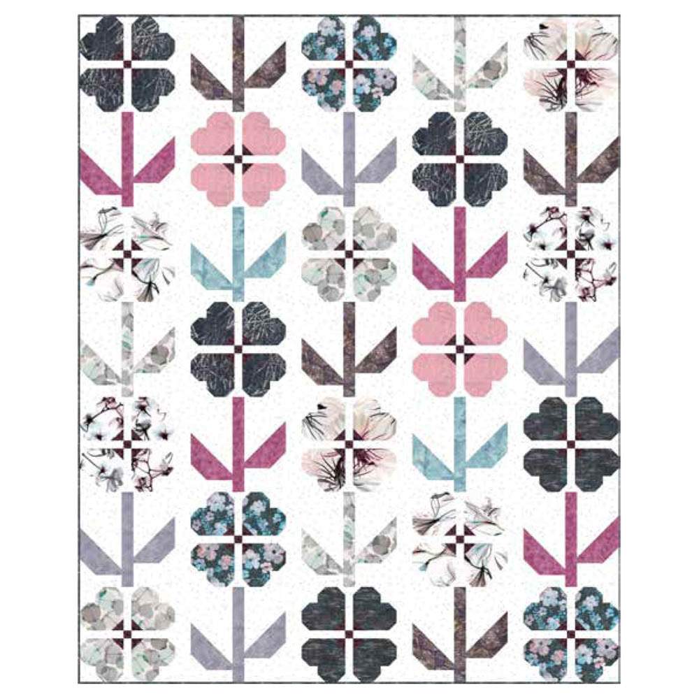 Hoffman Fabrics - Fleuroscope Quilt pattern - FREE download