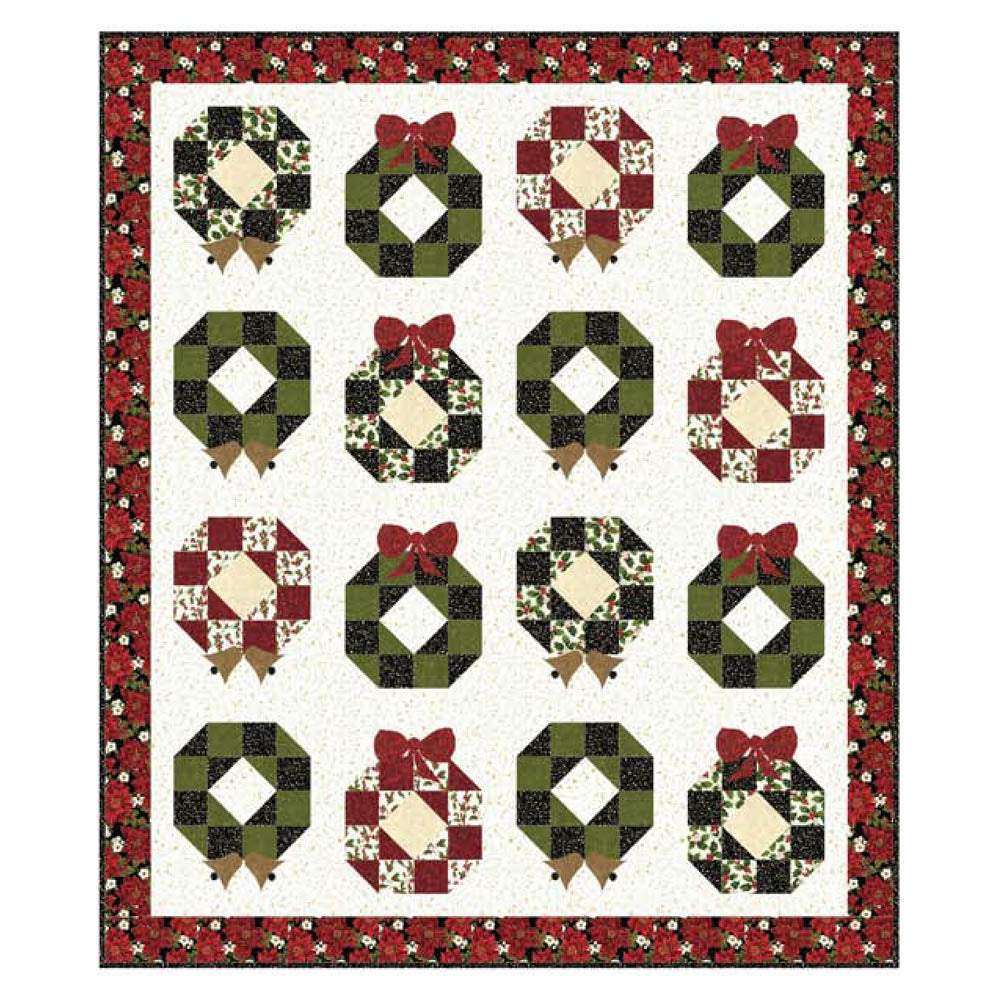 Hoffman Fabrics - Bows & Bells pattern - FREE download