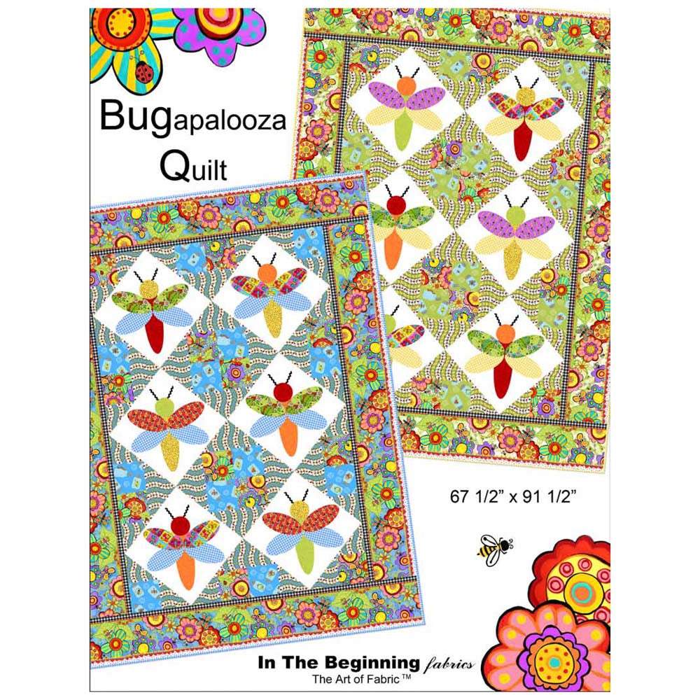In the Beginning - Bugapalooza Quilt pattern - FREE download