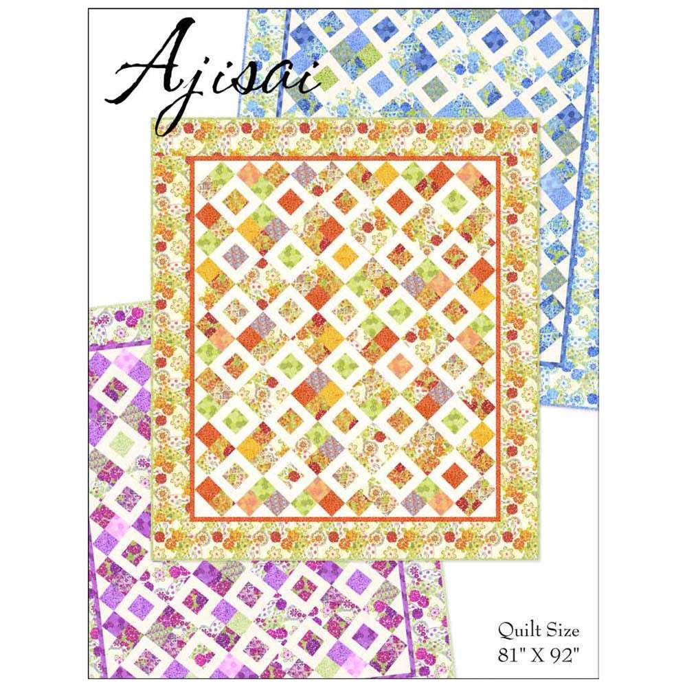 In the Beginning - Ajisai Quilt pattern - FREE download