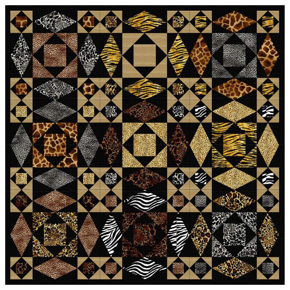 Marcus - Wild Style Quilt pattern - FREE download