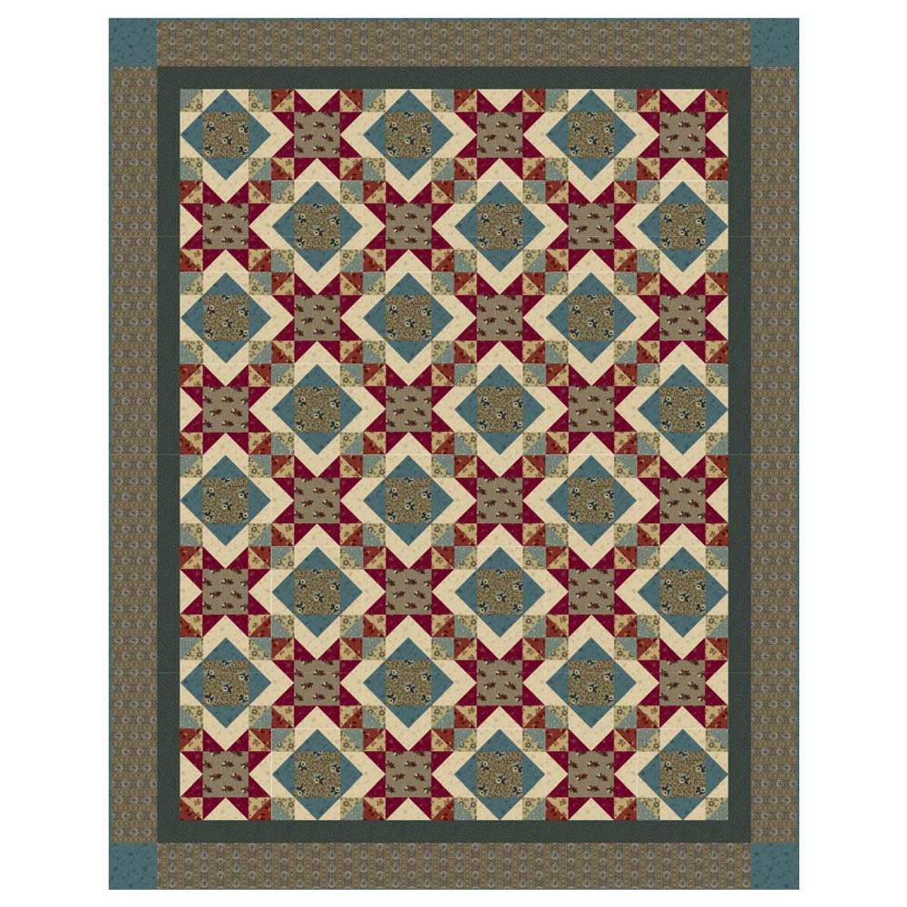Marcus - Townhouse Gardens Quilt pattern - FREE download