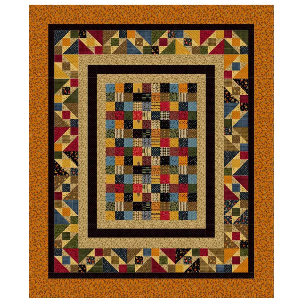 Marcus - Railroad Ties Quilt pattern - FREE download