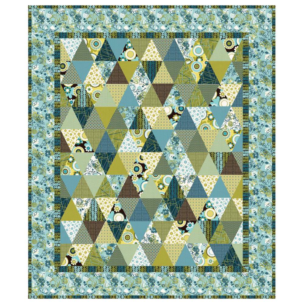 Marcus - Alfresco Pyramids Quilt pattern - FREE download