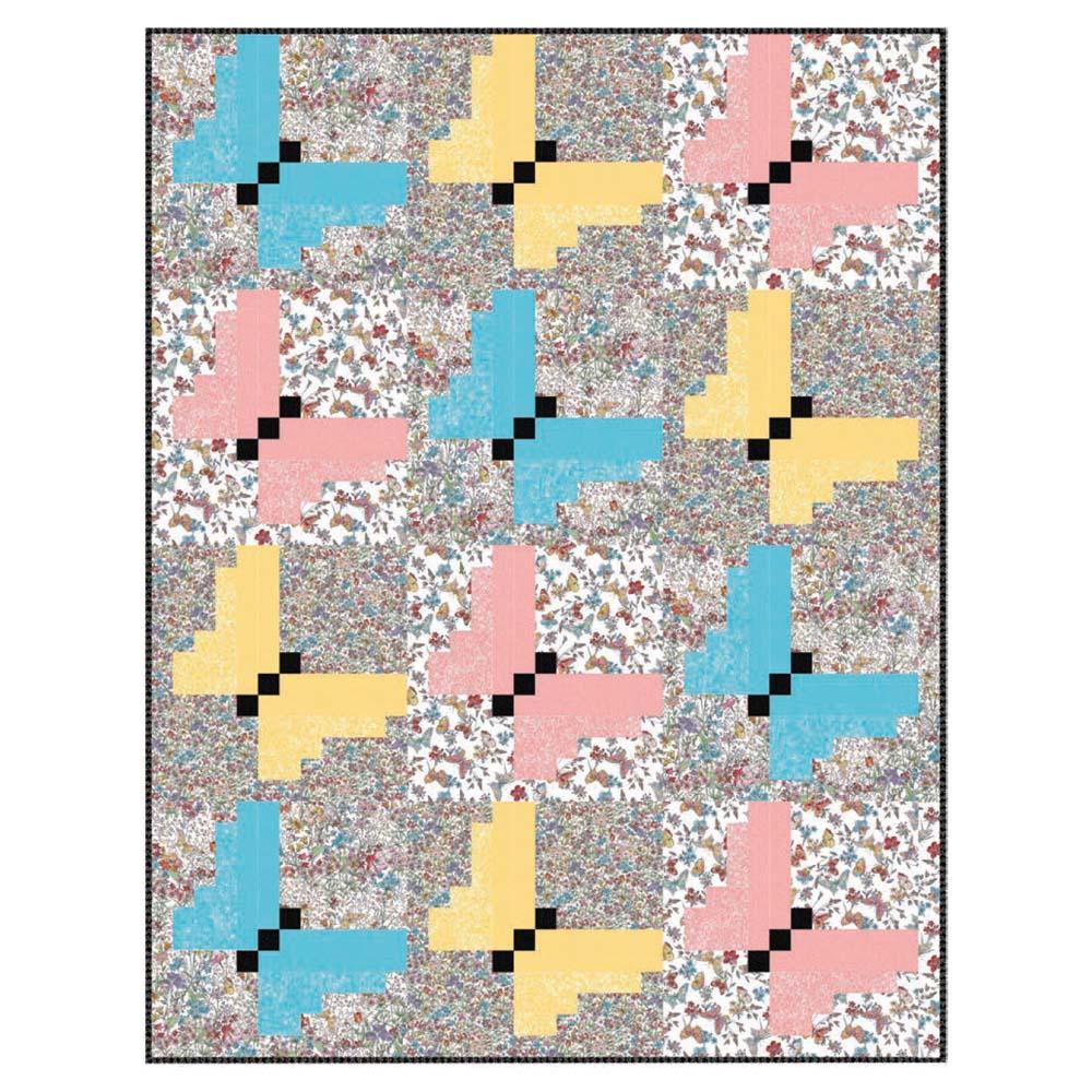 Maywood - Meadow Edge (Butterfly) Quilt pattern - FREE download
