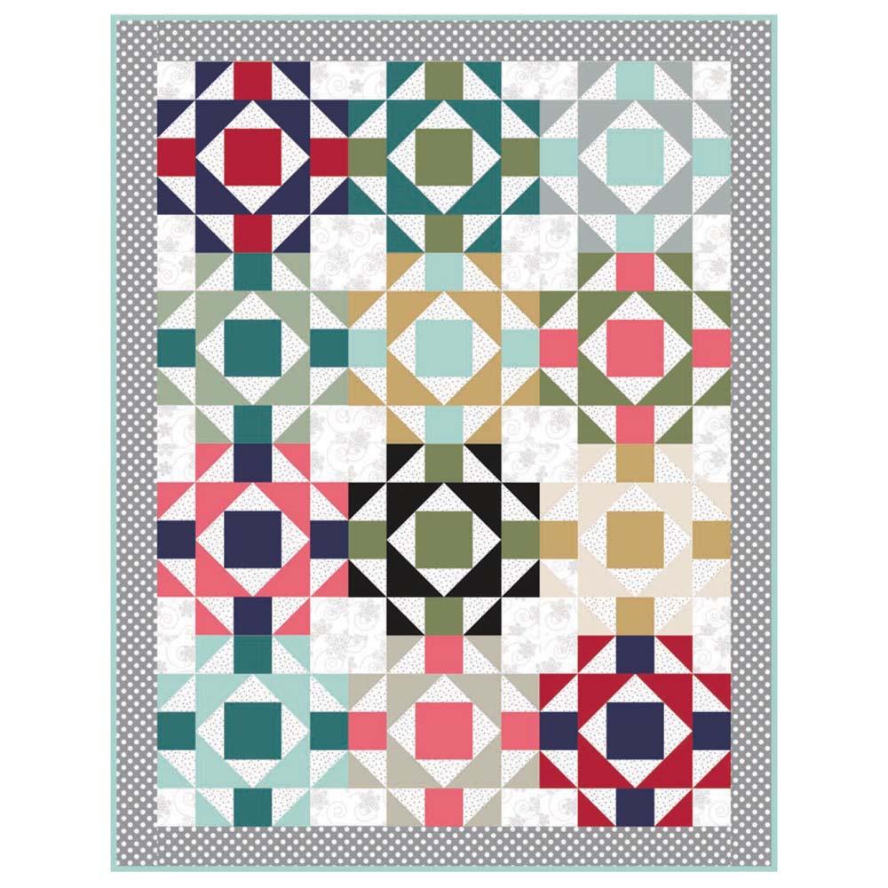 Maywood - Ensemble Quilt pattern - FREE download
